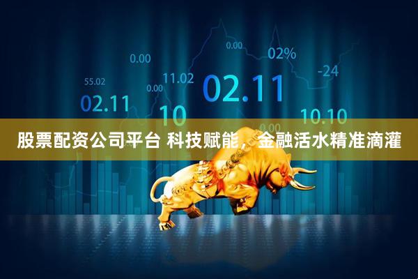 股票配资公司平台 科技赋能，金融活水精准滴灌