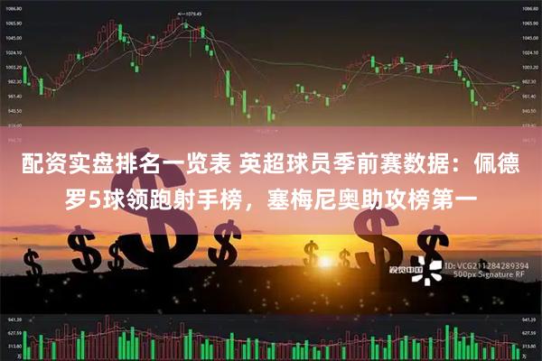 配资实盘排名一览表 英超球员季前赛数据：佩德罗5球领跑射手榜，塞梅尼奥助攻榜第一